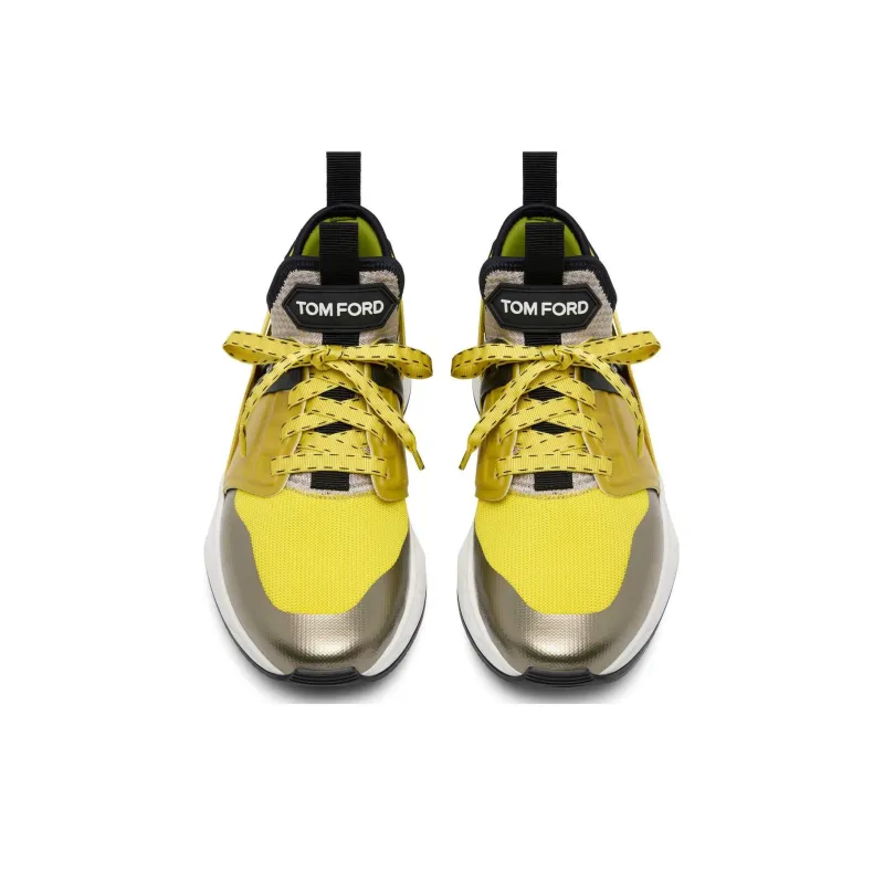 TOM FORD Jago Panelled Sneakers-3