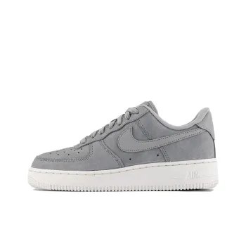 Nike Air Force 1 Low ''Grey Nubuck'' Anti-Slip And Wear-Resistant Lightweight Low-Top Skateboard Shoes Matte Gray