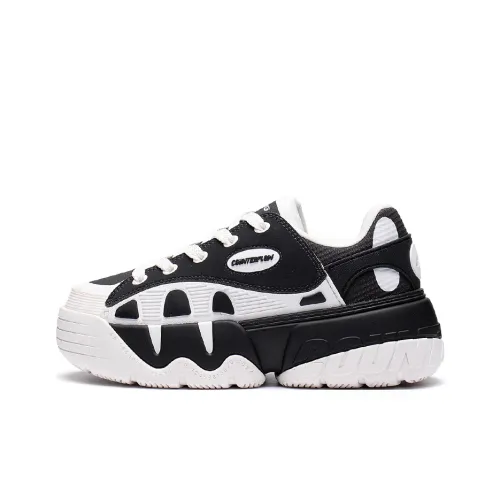 LINING CF Tracing Casual Shoes Women's Low-Top Phantom Black/Mist White