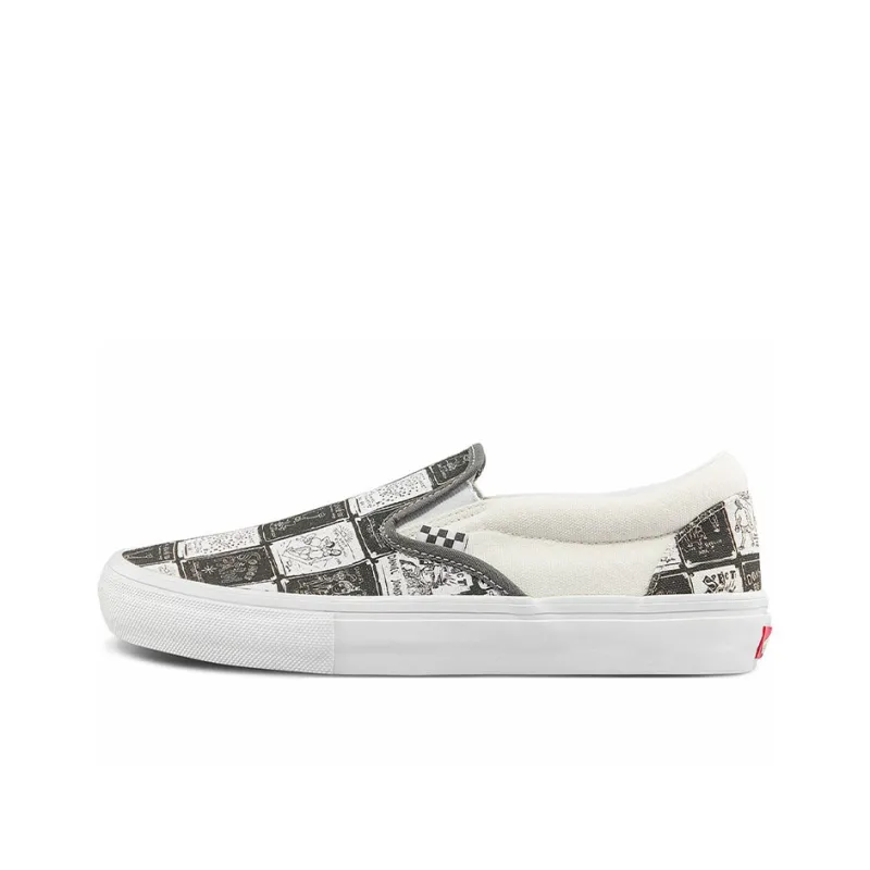 Vans Daniel Johnston X Skate Slip On 'Cassette Tape'-0
