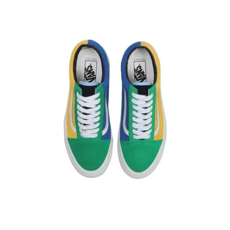 Vans Og Old Skool Lx 'Off The Wall Green Yellow'-3