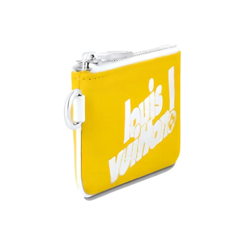 LOUIS VUITTON Pochette Cle Key Pouch Monogram Yellow-2