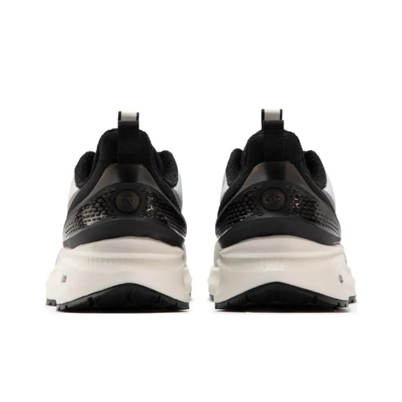 361° QU!KFOAM Windscreen Low Top Running Shoes Women's White Black-3