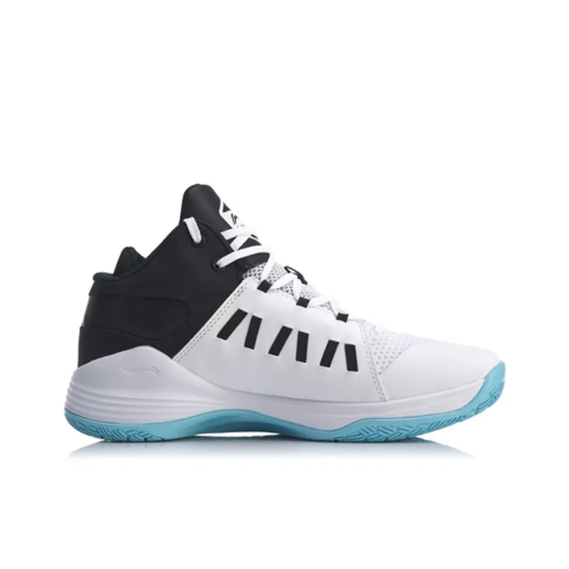 LiNing Yi Qing Low Top Basketball Shoes Men's Black White-1