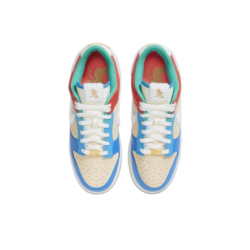 Nike Dunk Low Retro Prm Year Of The Rabbit Blue Orange Cream-3
