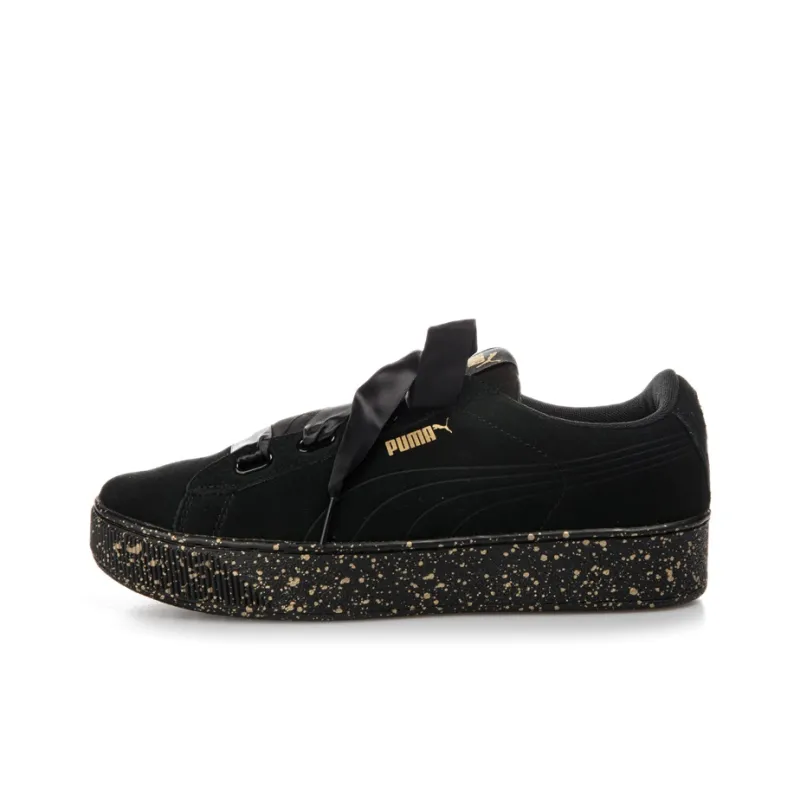 PUMA Vikky Platform Ribbon 'Black Gold' Women's-0