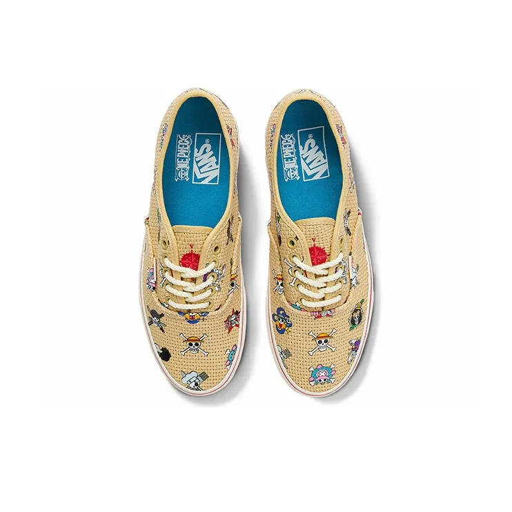 Vans One Piece X Authentic 'Straw Hat'-3