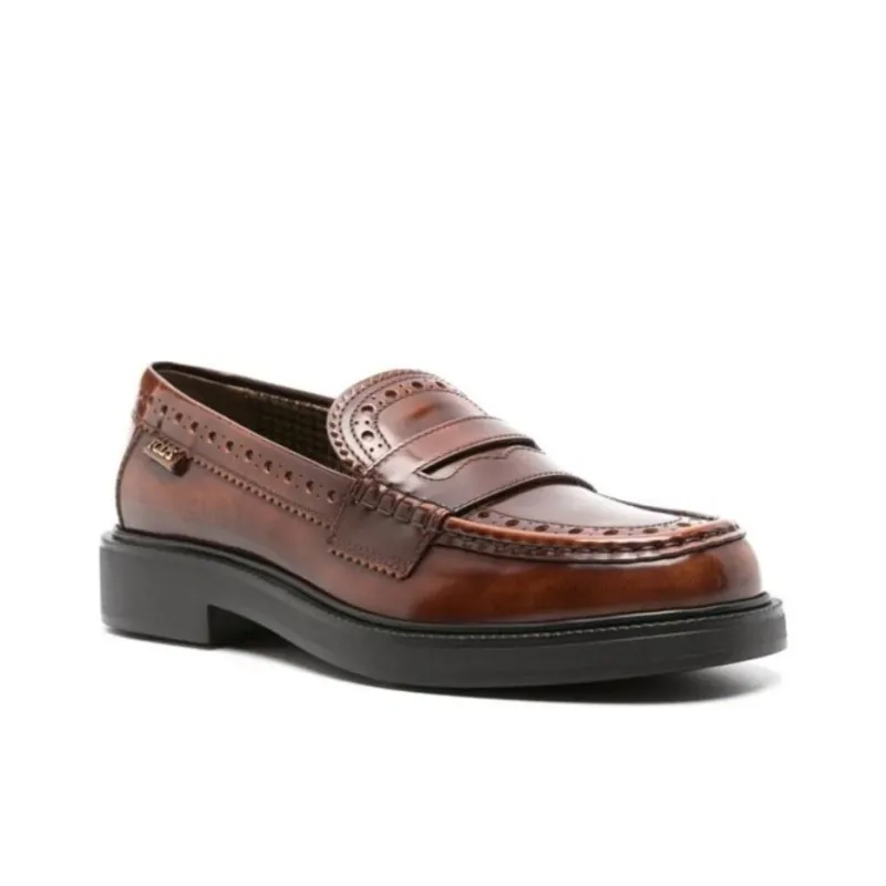 TOD'S Loafers Women's Red Brown-2