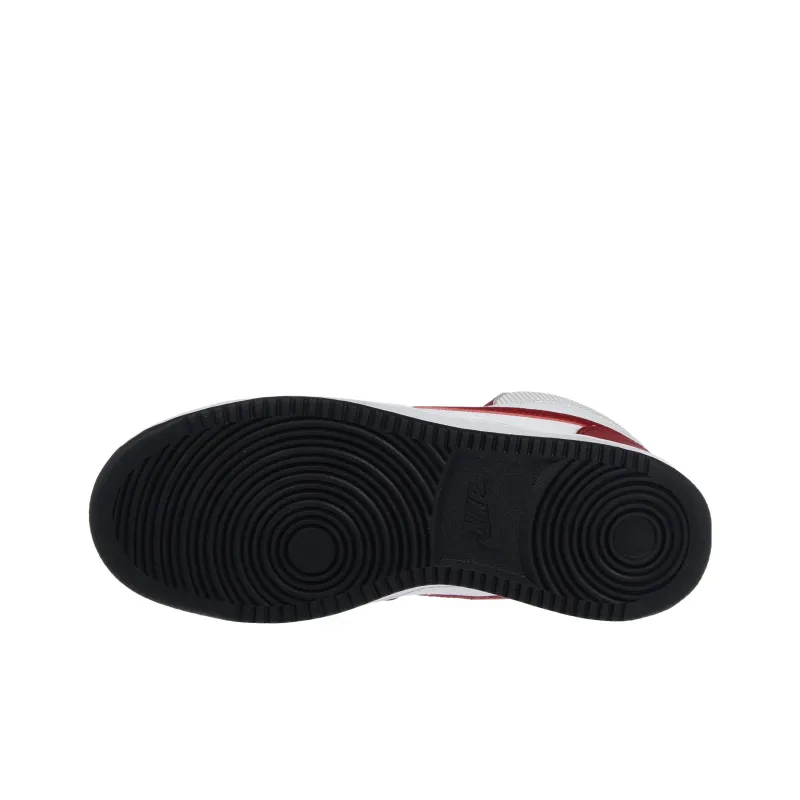 Nike Court Borough Mid 'White Gym Red'-3