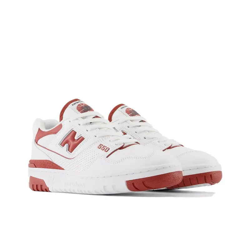 New Balance 550 Brick Red Women's-2