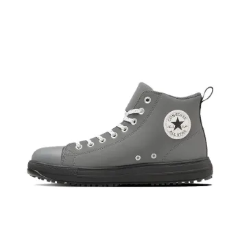 Converse All Star Ps Z Hi Slip-Resistant Cushioning High-Top Canvas Shoes Unisex Gray Black Japan Version