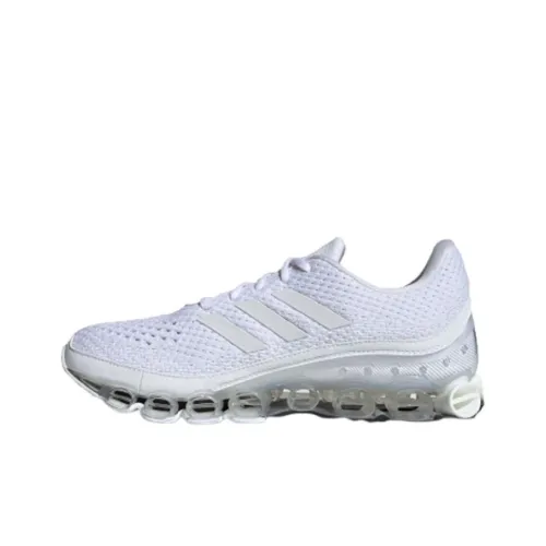 Adidas Microbounce Running Shoes Unisex Low-Top White