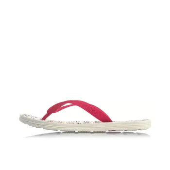LINING Disney Crossover Ln Floper Red White Slippers Women's