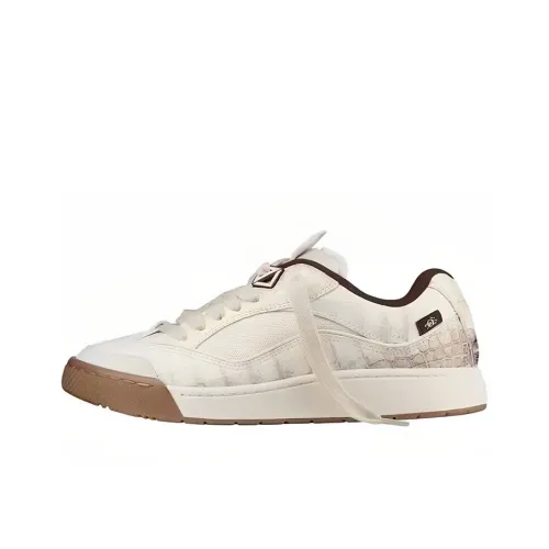 DIOR B713 Skateboard Shoes Men Low-Top White/Brown