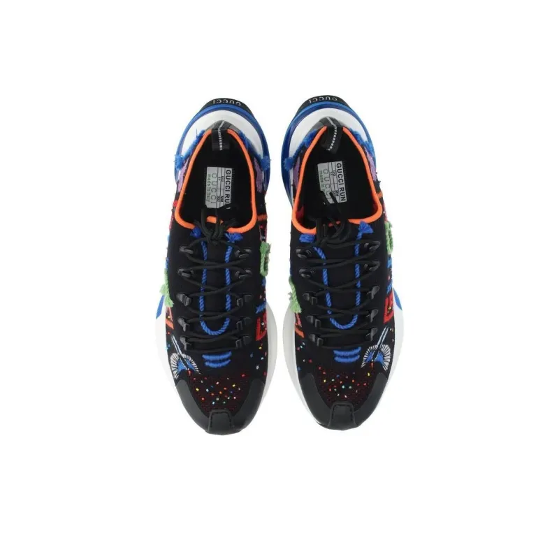 GUCCI Lovelight Series Low Top Casual Shoes Men's Black-4