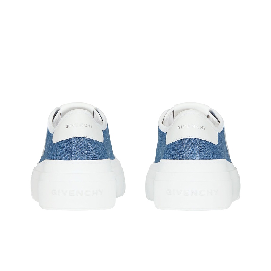 Givenchy City Platform Sneakers in Leather Black – voilà.id
