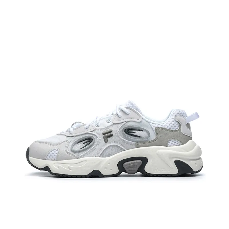 FILA FUSION X Raccoon Sneakers 'White Grey'-0