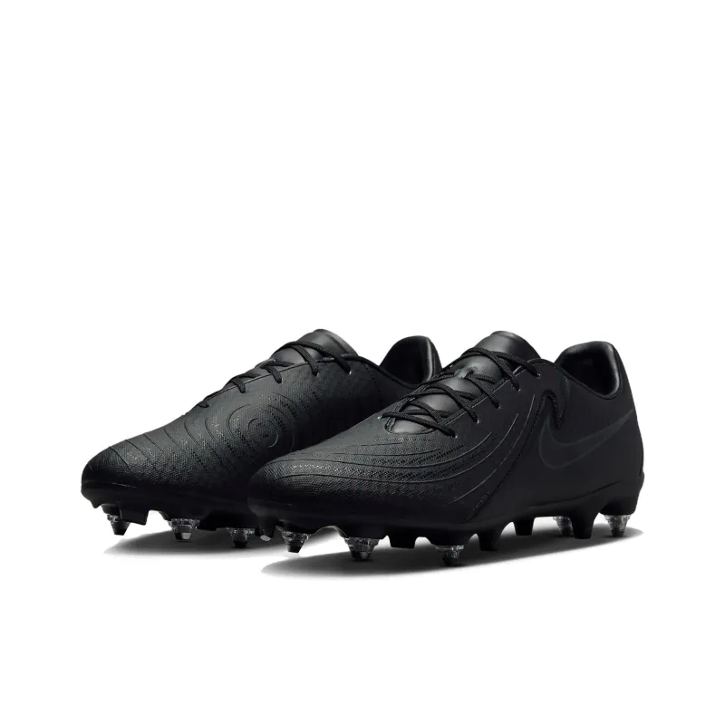 Nike Phantom GX 2 Academy Non slip Lightweight Soccer Shoes Unisex Black-2