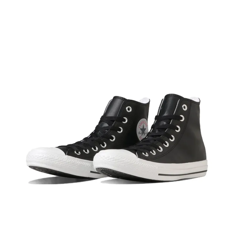Converse All Star Sl High Top Leather Ox 'Black'-2