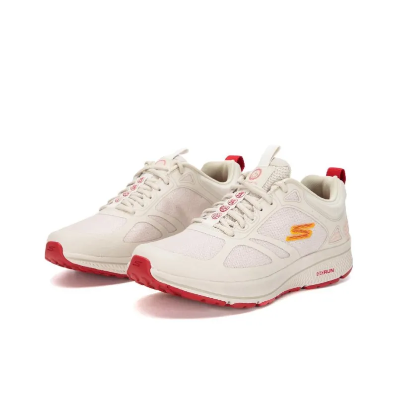 Skechers Go Run Consistent Shoes 'Cream Red'-2