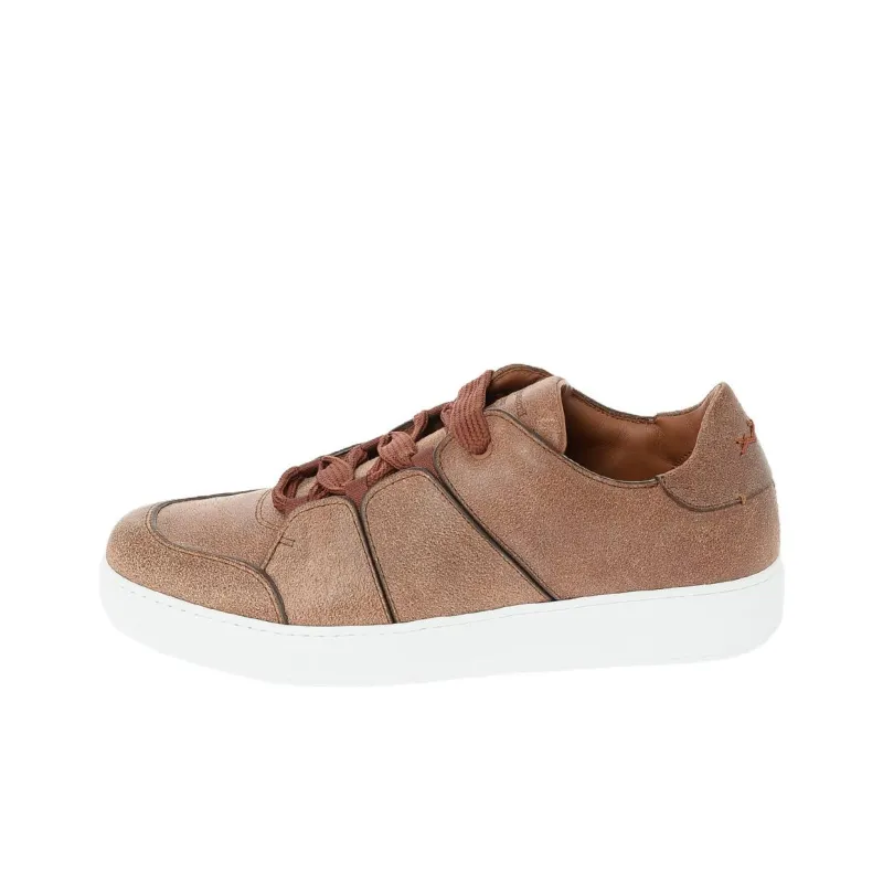 Zegna Tiziano Stylish Skateboarding Shoes Men's Brown-0