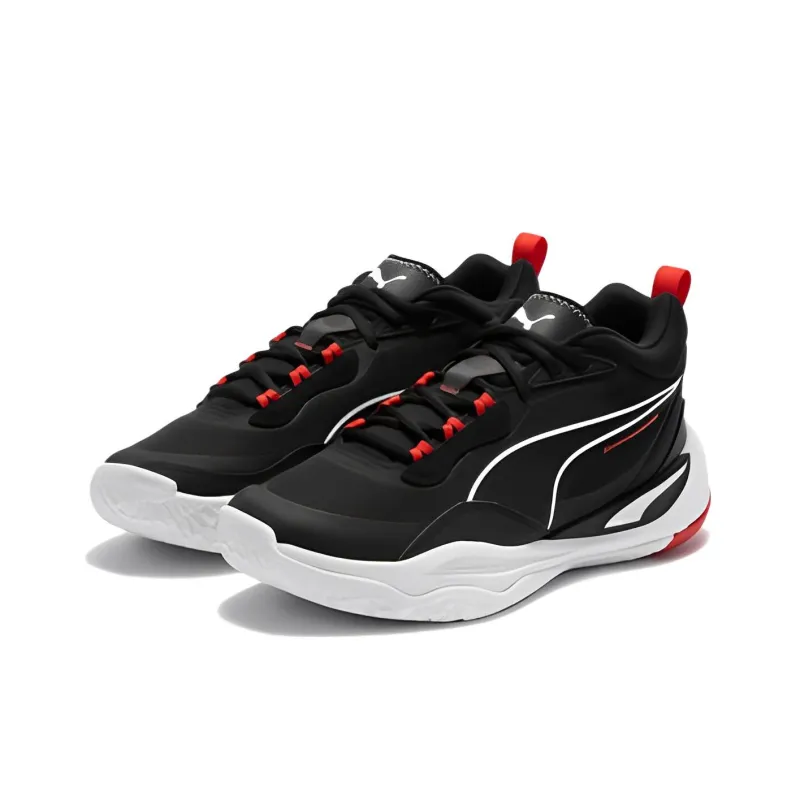 PUMA Playmaker 'Black White Red'-2