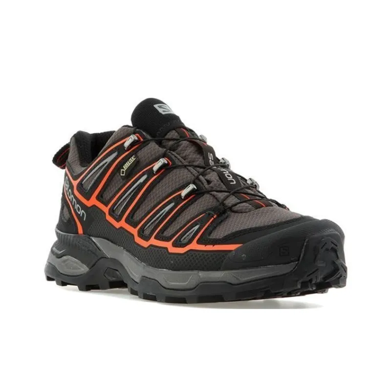 SALOMON X Ultra 2 Outdoor Shoes Men Low Top Black/Orange-2