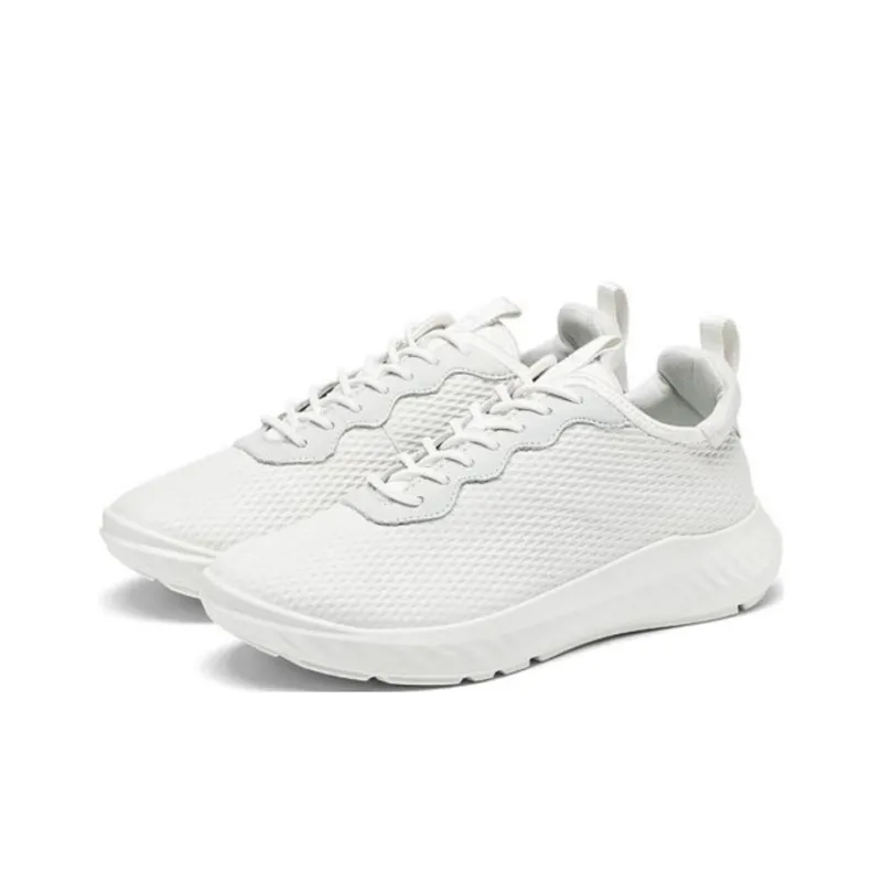 Ecco Fit For Action Low Top Sports Casual Shoes Women's White-2
