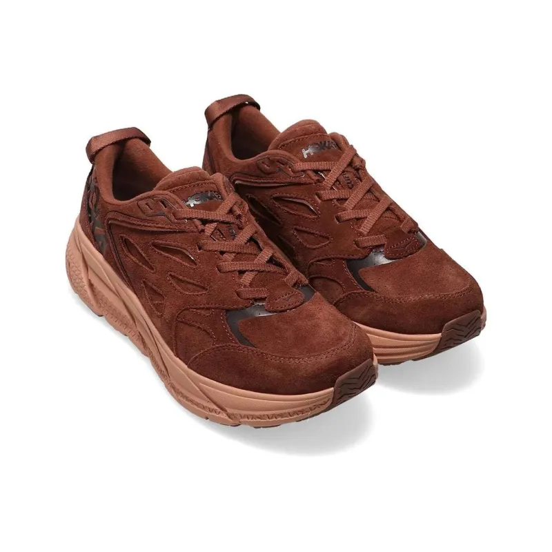 HOKA ONE ONE Clifton L Suede Cappuccino Cork All Gender-1