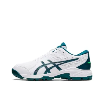 Asics Gel Peake 2 Abrasion Resistant Breathable Low Top Handball Shoes Unisex White Green