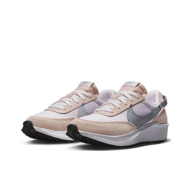 Nike Waffle Debut 'Pink Oxford Grey' Women's-2