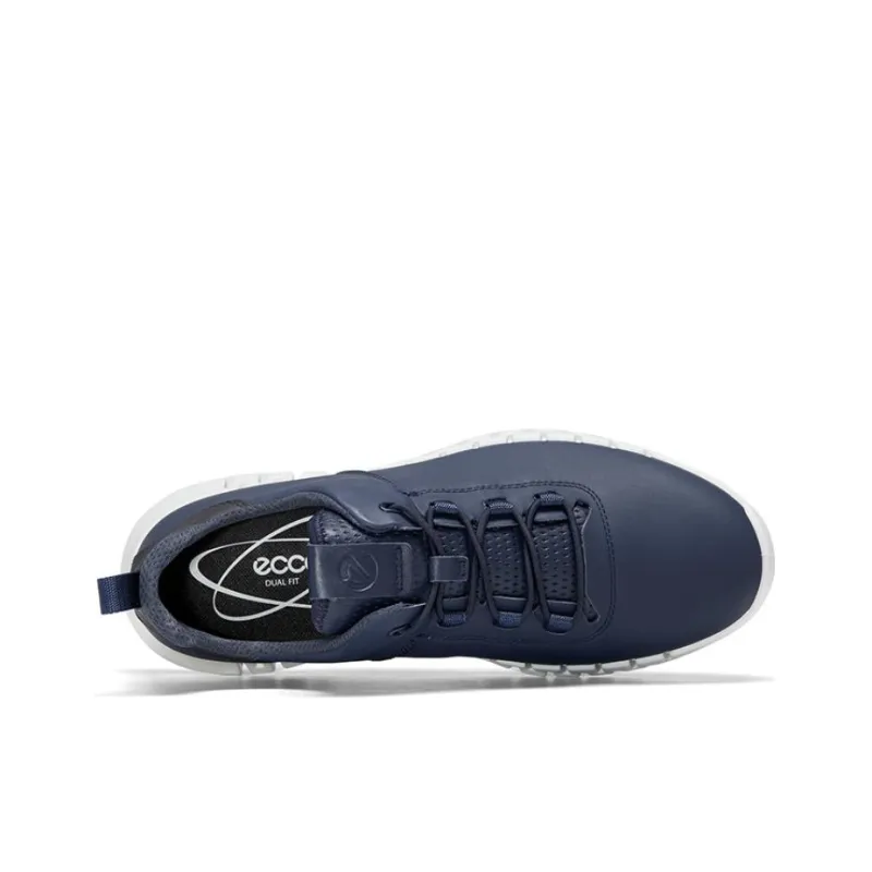 Ecco Smart Series Low Top Sports Casual Shoes Men's Ocean Blue-3