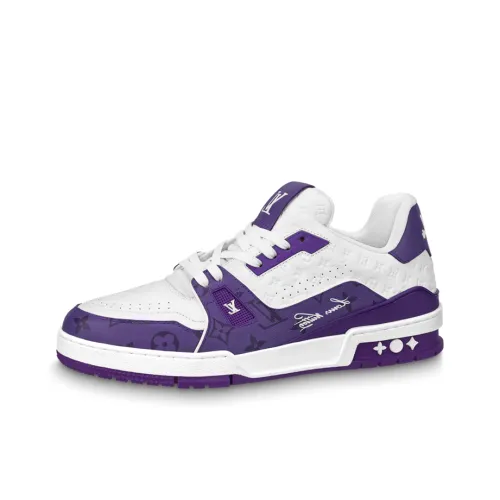 LOUIS VUITTON Trainer Purple Monogram