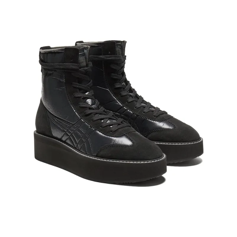 Onitsuka Tiger Delegation Chunk Skateboard Shoes Unisex High Top Black-2