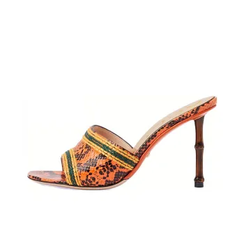 GUCCI Stylish Sandal 9.5cm Women's Orange