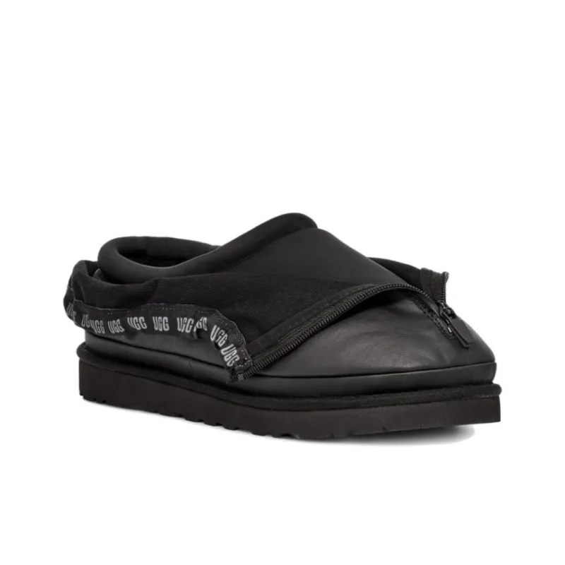 UGG Tasman Shroud Zip Slipper Black-3