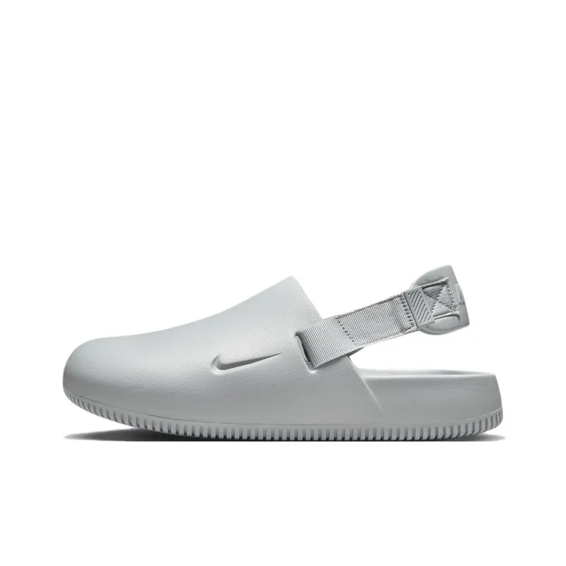 Nike Calm Mule 'Light Smoke Grey'-0