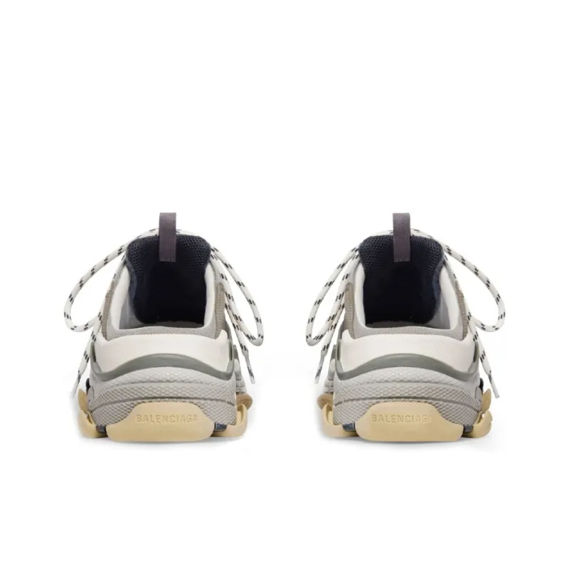 Balenciaga Triple S Mules 'Grey Blue Double Foam And Mesh'-5