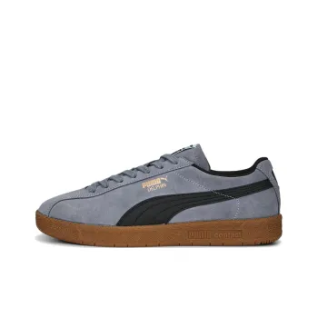PUMA OSLO-CITY Delphin Anti-Slip Wear-Resistant Low-Top Skateboard Shoes Men's Black Gray Color