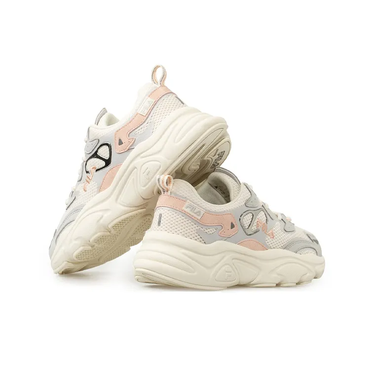FILA FUSION Fila Mars Sports Shoes Gs White/Pink/Grey Women's-2