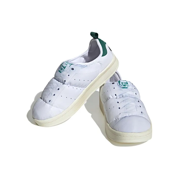 Adidas Puffylette Stan Smith White Green-2