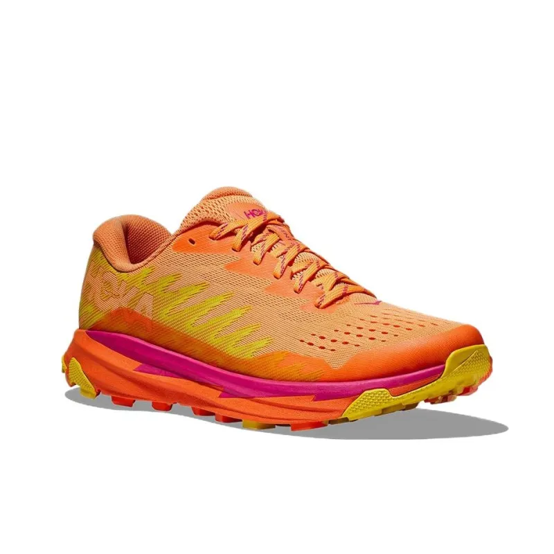 HOKA ONE ONE Torrent 3 Slip-Resistant Low-Top Running Shoes Orange-1
