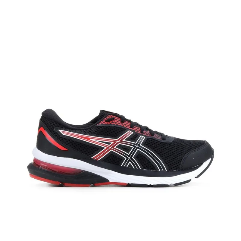 Asics Gel-Equation 11 Low-Top Running Shoes Men's Black Red-1