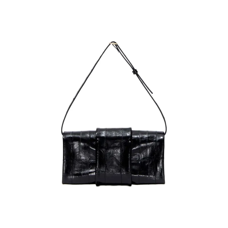PROENZA SCHOULER Smooth Finish Eel Handbag Shoulder Bag Women's Black-2