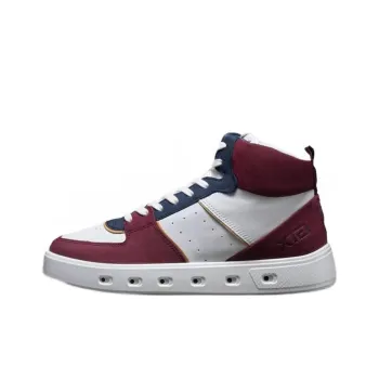 Ecco Street 720 Series Casual Skateboard Shoes Dark Burgundy