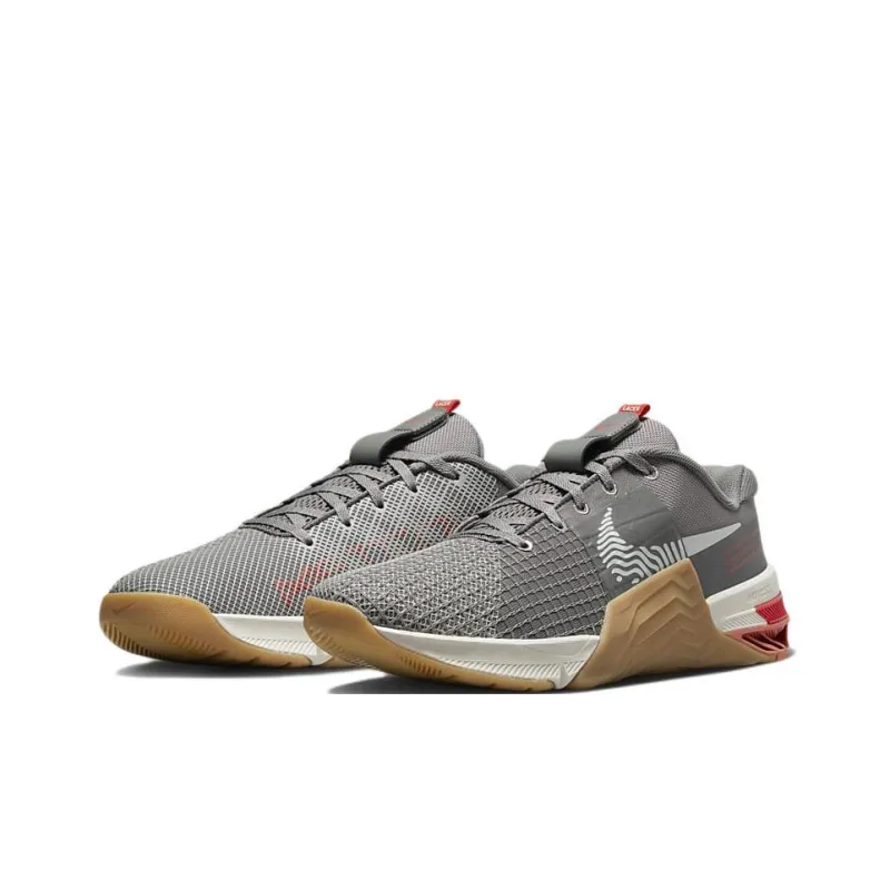 Nike Metcon 8 'Flat Pewter Light Crimson'-2