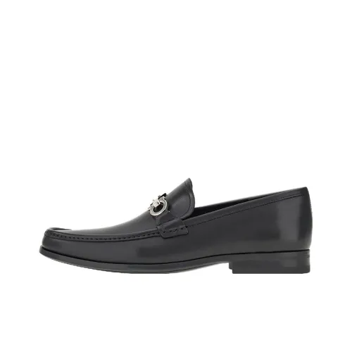 Salvatore FERRAGAMO Gancini Reversible Plaque Moccasins