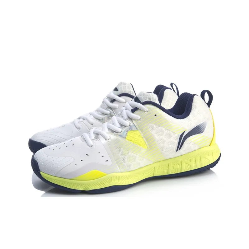 LiNing Super Light TD Slip Resistant And Breathable Low Top Running Shoes Women's Neon Yellow-2