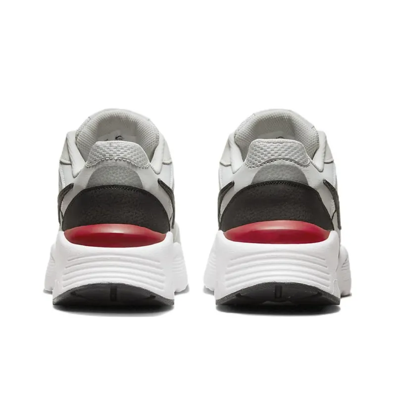 Nike Air Max Fusion Cushioning Anti-Slip And Wear-Resistant Low-Top Running Shoes Men's Gray White-4