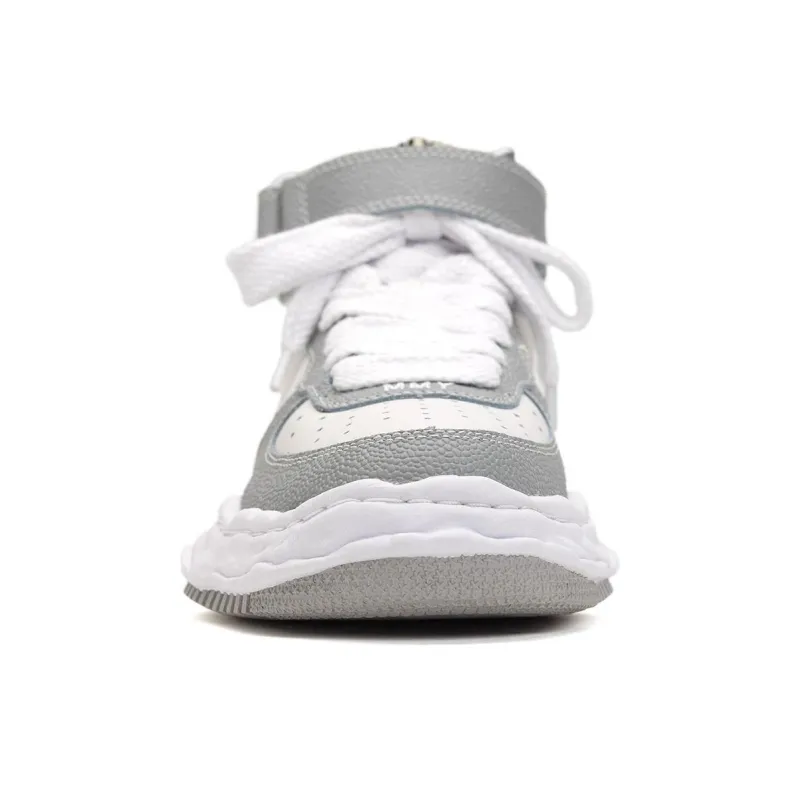 Maison MIHARA YASUHIRO Logo embroidered Leather Sneakers-5